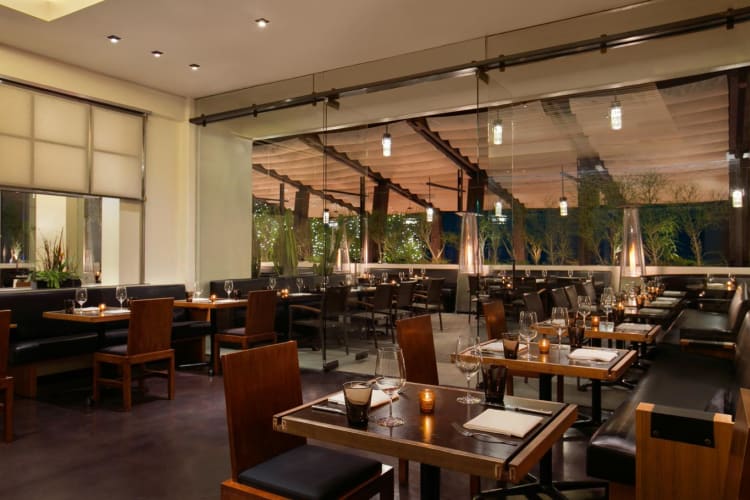 Bourbon Steak interior